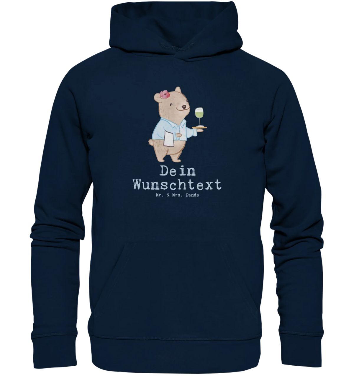 Personalized hoodie Waitress heart passing exam, profession, farewell gift, gift idea, promotion, job start, retirement, best, sayings, anniversary, gift