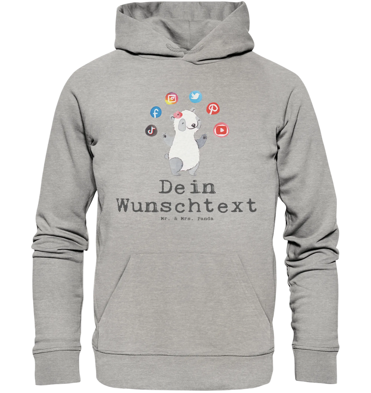 Personalized hoodie PR Manager Heart retirement, best, passing exam, gift idea, farewell gift, profession, anniversary, job start, sayings, promotion, gift