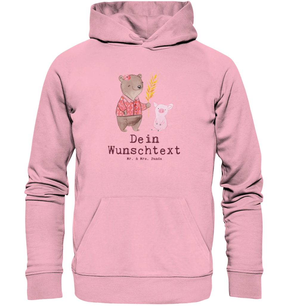 Personalized hoodie female farmer Heart gift, gift idea, best, farewell gift, passing exam, anniversary, retirement, promotion, job start, sayings, funny, profession