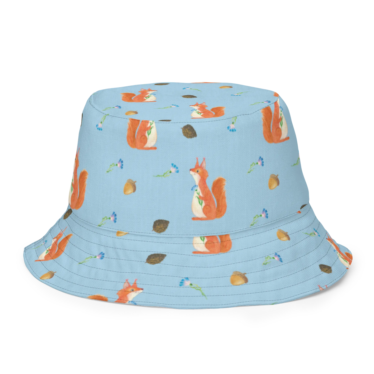 Sonnenhut Eichhörnchen Blume Muster Boonie Hat, Sommerhut, Wendehut, Bucket Hat, Safarihut, Stoffmütze, Sonnenschutzhut, Wanderhut, Tropenhut, Schlapphut, Sonnenmütze, Buschhut, Outdoorhut, Fischerkappe, Anglerhut, Sommermütze, Zweifarbiger Hut, Wendemütze, Freizeithut, Strandhut, Anglermütze, Sonnenhut, Wendecap, Trekkinghut, Krempenhut, Fischerhut, Stoffhut, Sonnenkappe, Lustige Sprüche, Tiere, Tiermotive, Gute Laune, Eichhörnchen, Motivation Bilder, Spaß, Lachen, Motivation Sprüche, glücklich Spruch, Eichhorn, Spruch Deko, Spruch Positiv