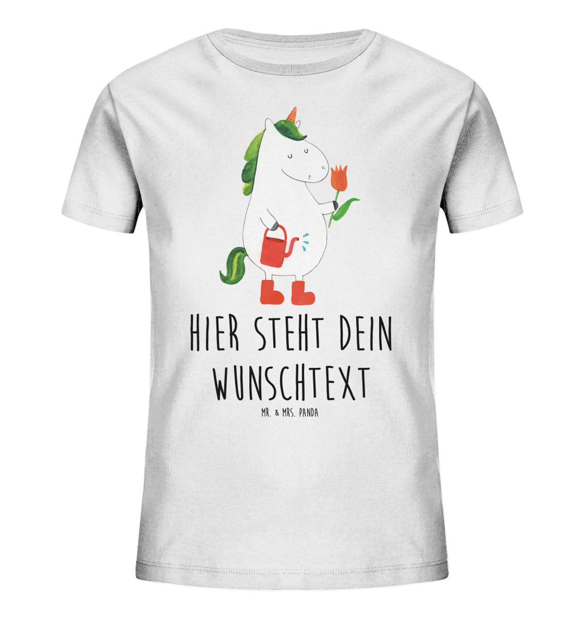 Personalized Children's T-Shirt unicorn gardener unicorn, unicorns, gardener gift, gardener present, Watering-Can, garden, Flower, Unicorn, Girlfriend gift