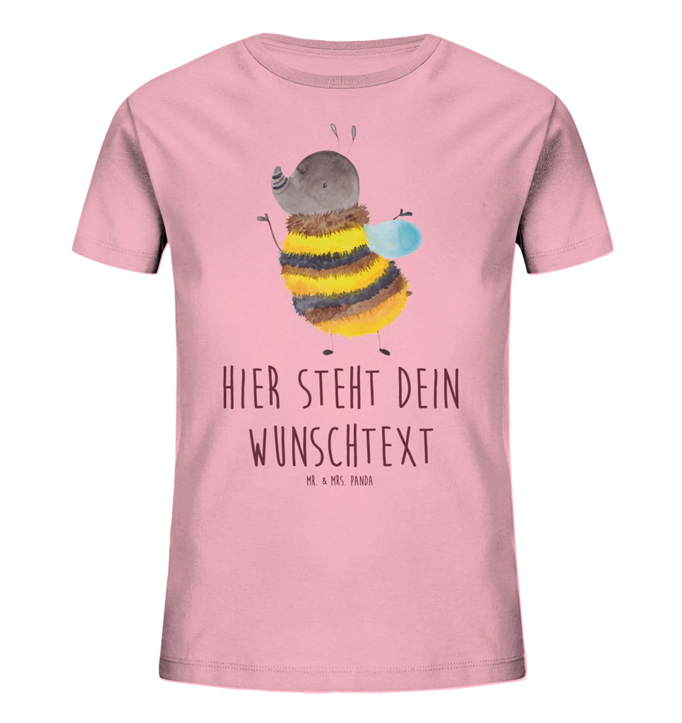 Personalized Children's T-Shirt bumblebee fluffy small animals, cute, funny, cute animal motives, hand drawn, small world, funny sayings, good mood, happy, gifts, gift ideas, special gifts, animal lover, card, Nature, Fluffy, Bee, Flower, Bumblebee