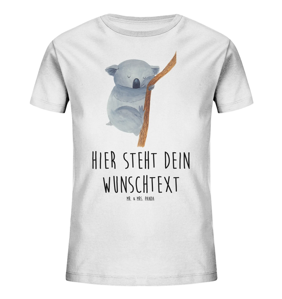 Spersonalizowana koszulka dla dzieci Koala Personalisiertes Kinder T-Shirt, Tiermotive, Gute Laune, lustige Sprüche, Tiere, träumen, Traumland, schlafen, Schlafzimmer, Koalabär, Koala, Traum, Bär