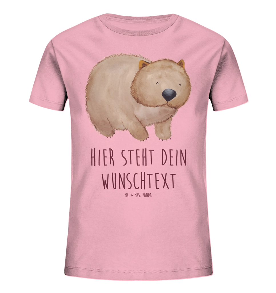 Spersonalizowana koszulka dla dzieci Wombat Personalisiertes Kinder T-Shirt, Tiermotive, Gute Laune, lustige Sprüche, Tiere, Wombat, Spruch, Australien, Das Leben ist schön, Motivation