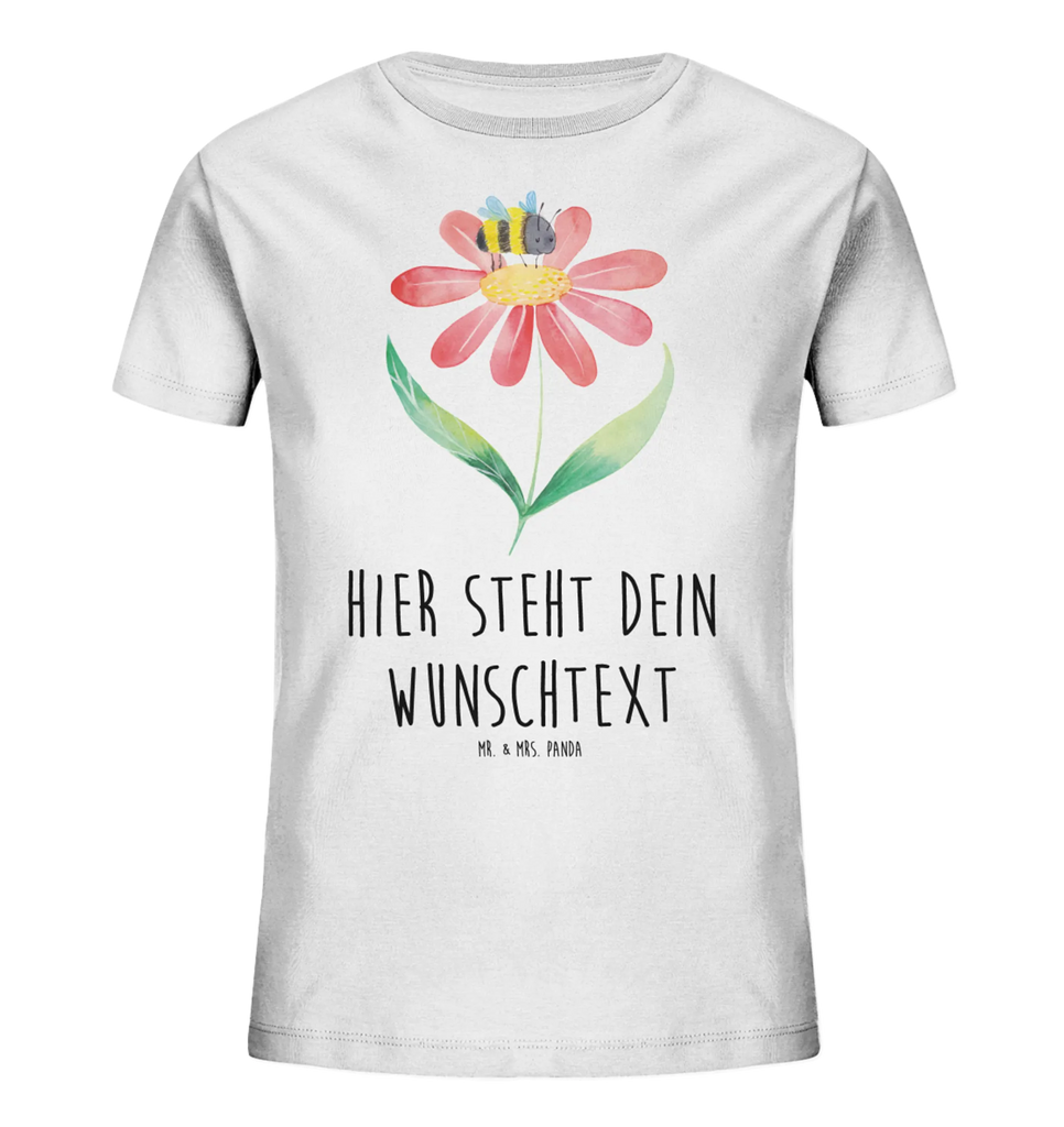 Spersonalizowana koszulka dla dzieci trzmiel kwiat Personalisiertes Kinder T-Shirt, Lustige Sprüche, Tiere, Tiermotive, Gute Laune, Blume, Hummel, Biene, Wespe, Hummeln, Feld, Flauschig, Natur