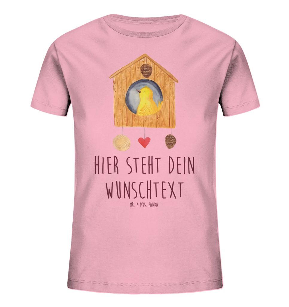 Spersonalizowana koszulka dla dzieci ptasi domek Strona główna Personalisiertes Kinder T-Shirt, Lustige Sprüche, Tiere, Tiermotive, Gute Laune, Geschenk, Einzug, Umzug, Einzugsgeschenk, Haus, Vogel, Home Sweet Home, Vogelhaus, Hausbau