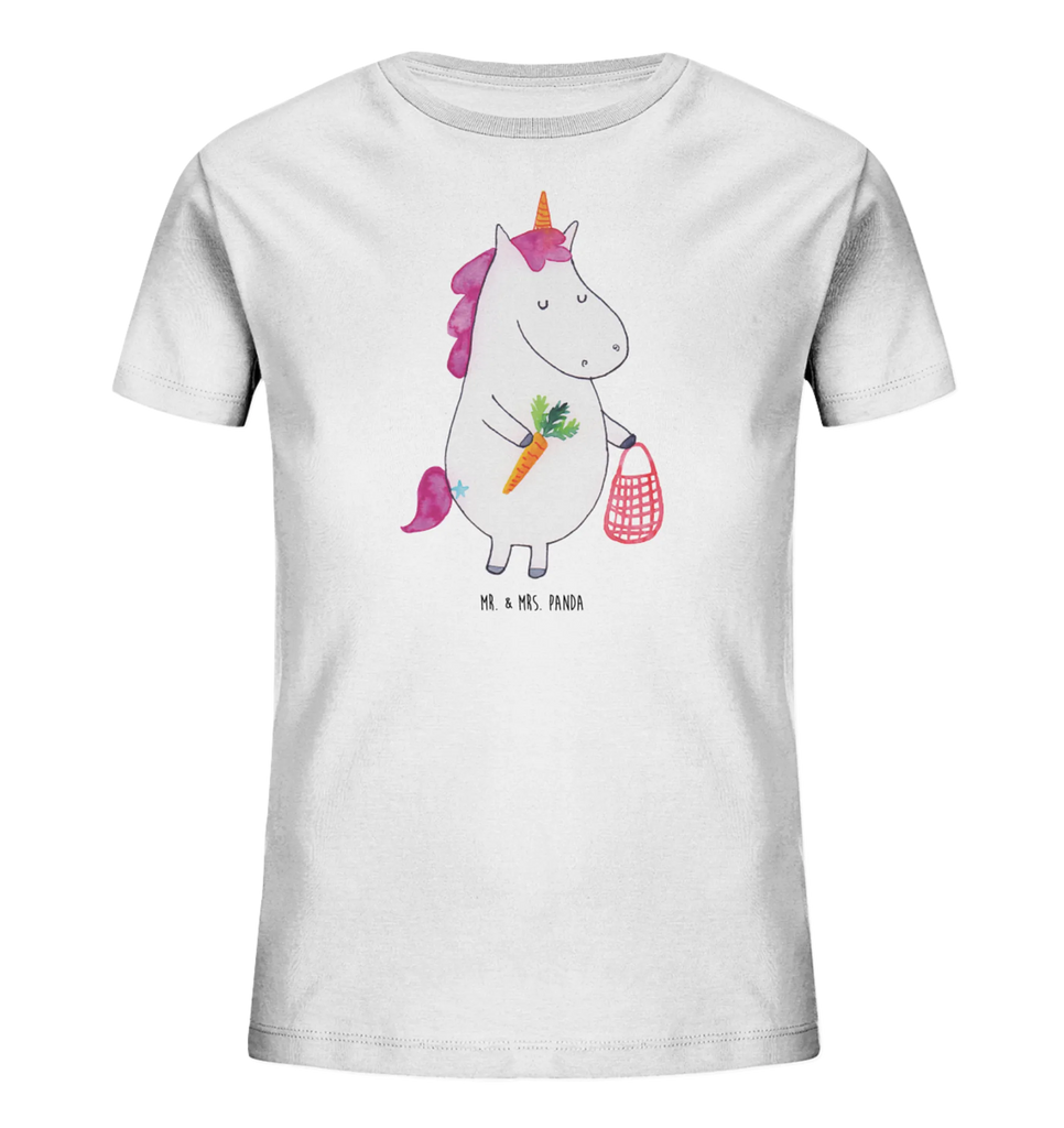 Organic Kinder T-Shirt Einhorn Gemüse Kinder T-Shirt, Kinder T-Shirt Jungen, Kinder T-Shirt Mädchen, Unicorn, Einhorn, Einhörner, Einhorn Deko, Biomarkt, Wochenmarkt, Gemüse