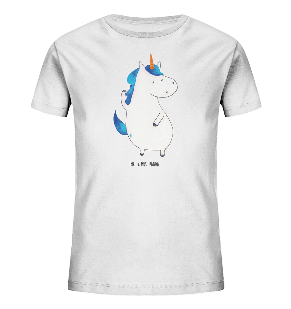 Organic Kinder T-Shirt Einhorn Mann Kinder T-Shirt Jungen, Kinder T-Shirt, Kinder T-Shirt Mädchen, Unicorn, Einhorn, Einhörner, Einhorn Deko, Party, Hübsch, Familie, Bester Freund, Freundin, Cool, Mann, Beste, BFF