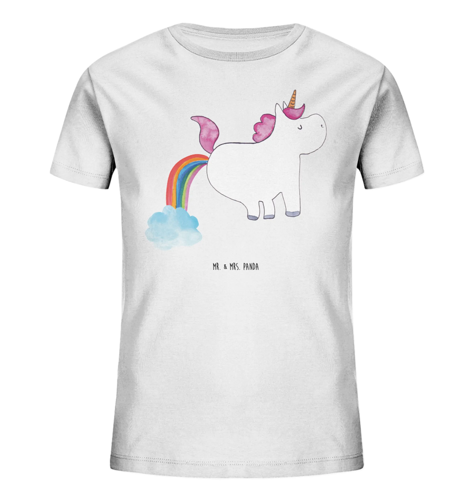Organic Kinder T-Shirt Einhorn Pupsen Kinder T-Shirt Mädchen, Kinder T-Shirt, Kinder T-Shirt Jungen, Unicorn, Einhorn, Einhörner, Einhorn Deko, Regenbogen, Pups, Spaß, Glitzer, Erwachsenwerden, Einhornpower, Lustig, Freundin