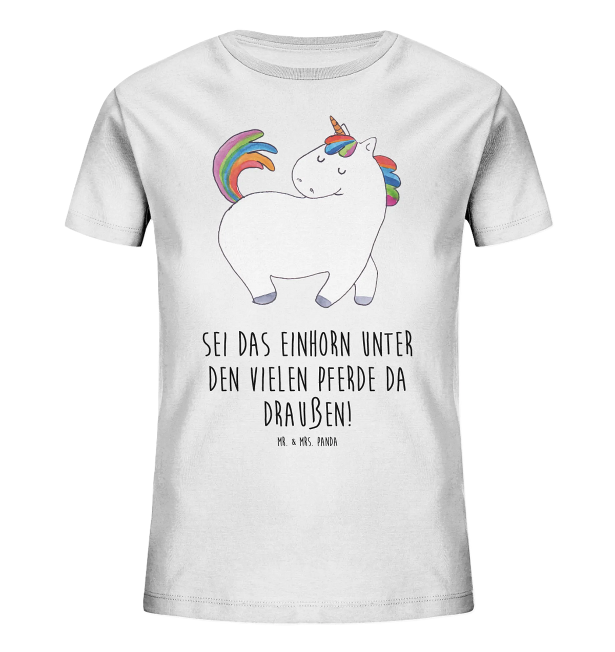 Organic Kids T-Shirt unicorn Swagger equestrian, girlfriend, proud, horse, riding, riding gift, different, riding present