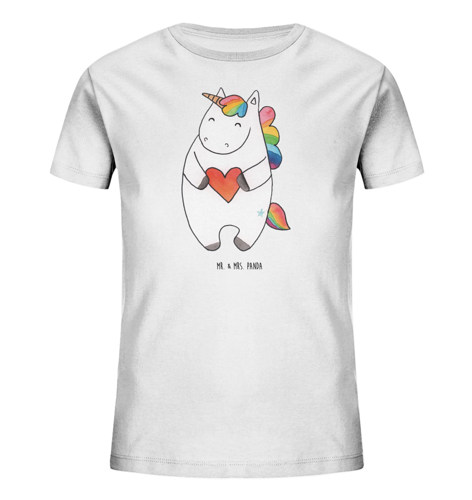 Organic Kinder T-Shirt Einhorn Herz Kinder T-Shirt Mädchen, Kinder T-Shirt Jungen, Kinder T-Shirt, Unicorn, Einhorn, Einhörner, Einhorn Deko, Witzig, Schlimm, Anders, Herz, böse, Lustig, Bunt, Freundin