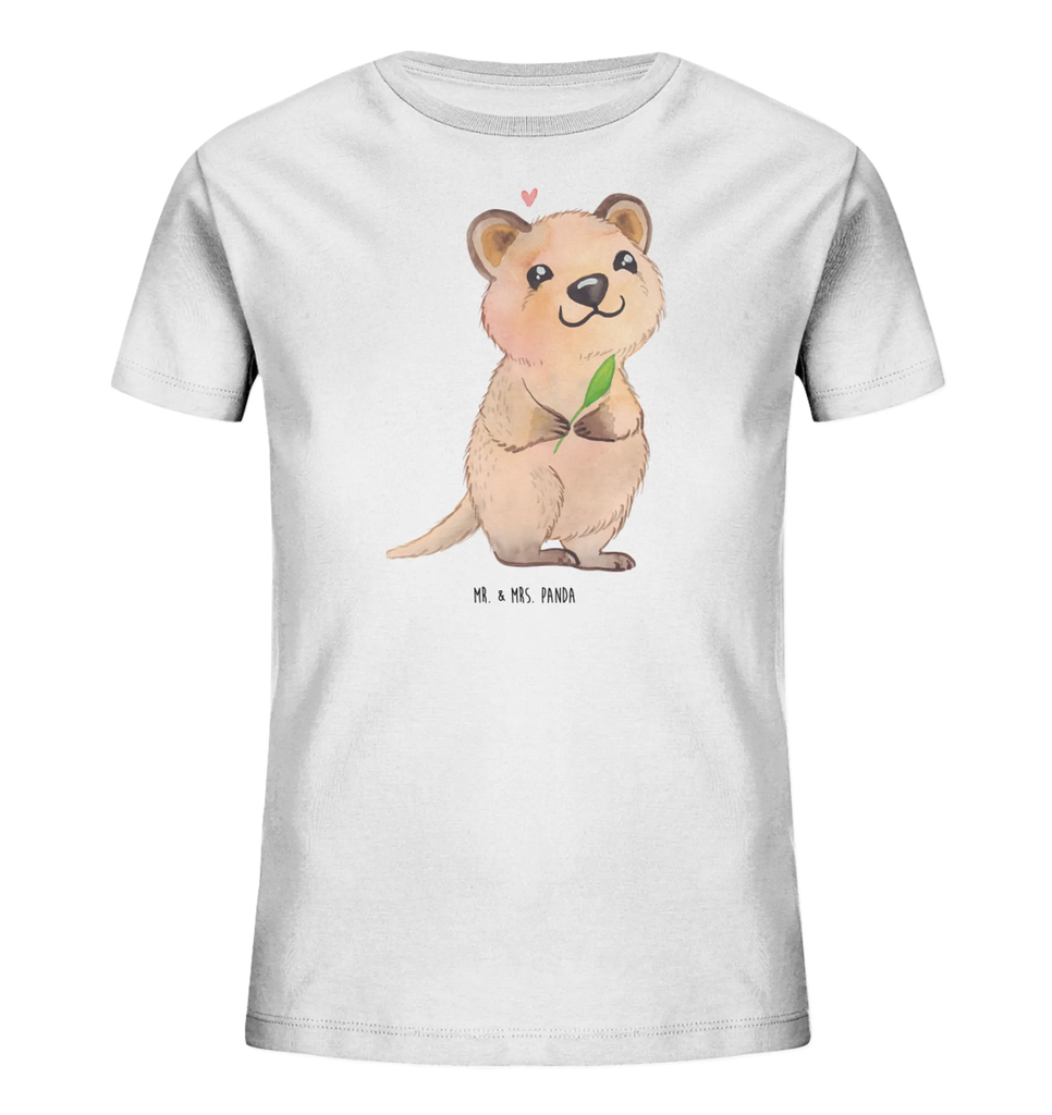 Organic Kids T-Shirt Quokka Happy Kinder T-Shirt Mädchen, Kinder T-Shirt Jungen, Kinder T-Shirt, Lustige Sprüche, Tiere, Tiermotive, Gute Laune, Aufschieberitis, Lustiger Spruch, Dinge Erledigen, Niedliches Tier, Quokka, Verschieben