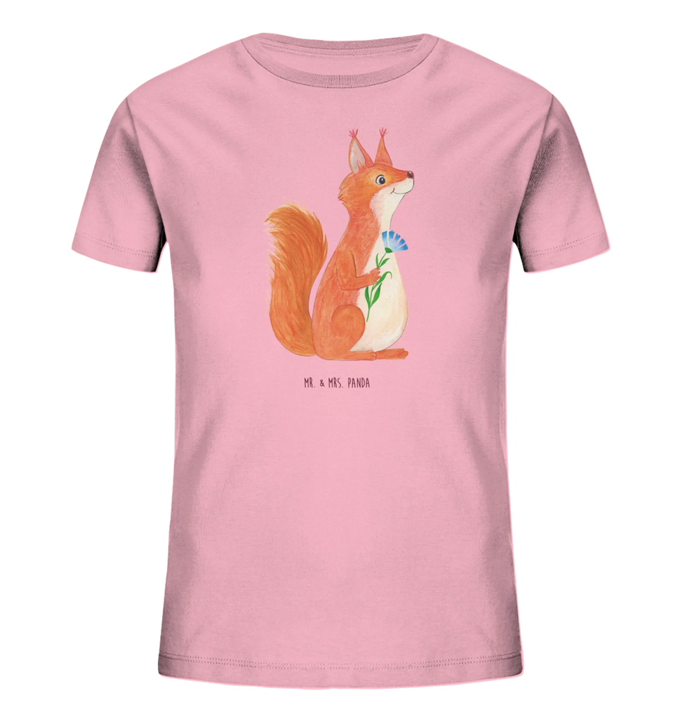 Organic Kinder T-Shirt Eichhörnchen Blume Kinder T-Shirt Jungen, Kinder T-Shirt Mädchen, Kinder T-Shirt, Tiermotive, Gute Laune, lustige Sprüche, Tiere, Motivation Sprüche, Spruch positiv, Lachen, Spaß, Spruch Deko, glücklich Spruch, Eichhörnchen, Motivation Bilder, Eichhorn