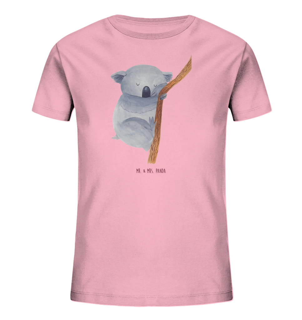 Organic Kinder T-Shirt Koalabär Kinder T-Shirt Jungen, Kinder T-Shirt, Kinder T-Shirt Mädchen, Gute Laune, Tiere, Tiermotive, Lustige Sprüche, Traumland, Koala, Schlafzimmer, Traum, Träumen, Bär, schlafen, Koalabär