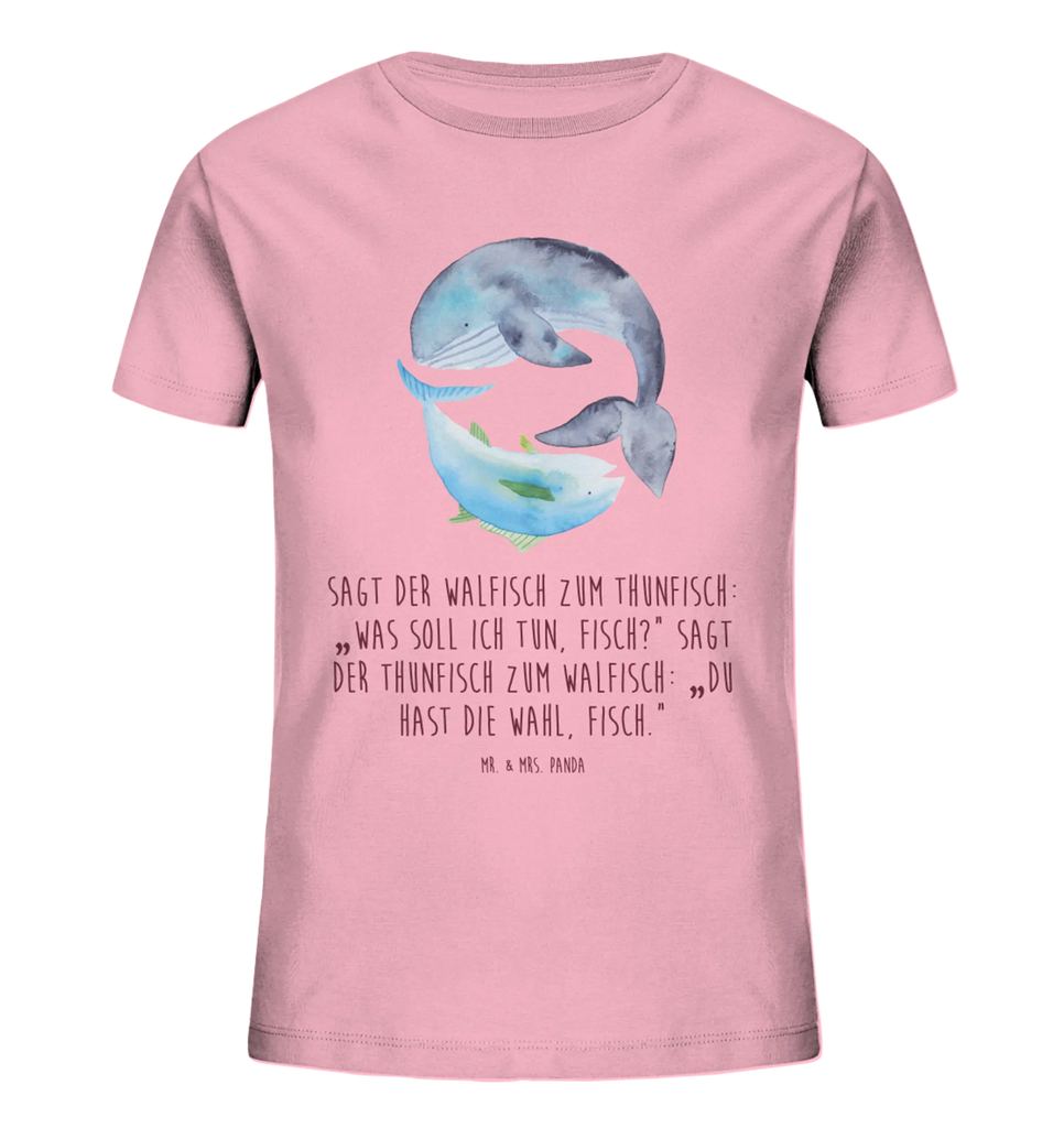 Organic Kinder T-Shirt Walfisch Thunfisch Kinder T-Shirt Jungen, Kinder T-Shirt, Kinder T-Shirt Mädchen, Gute Laune, Tiere, Tiermotive, Lustige Sprüche, Wal, Spruch Lustig, Witz, Spruch Des Tages, Tunfisch, Flachwitz Geschenk, Wahl, Wortwitz Lustig, Flachwitz