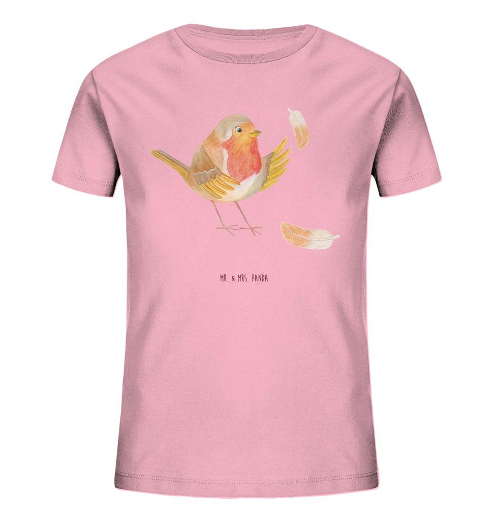 Organic Kinder T-Shirt Rotkehlchen Federn Kinder T-Shirt Mädchen, Kinder T-Shirt Jungen, Kinder T-Shirt, Gute Laune, Tiere, Tiermotive, Lustige Sprüche, Motivationsbilder, Spruch Mut, fliegen, What If I Fall, Rotkehlchen, Spruch Motivation, Motivation Sprüche, Vogel