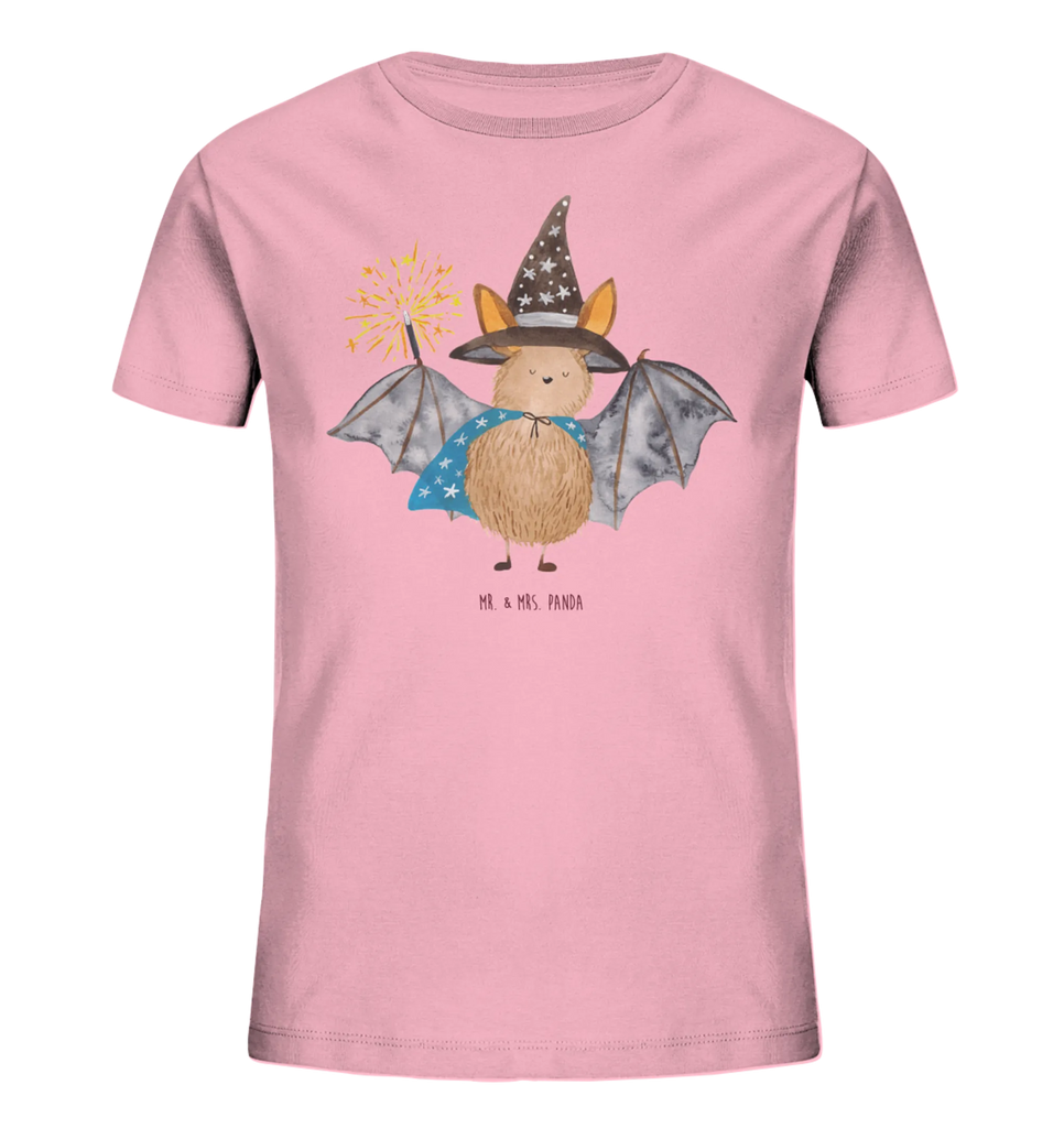 Organic Kinder T-Shirt Fledermaus Zauberer Kinder T-Shirt, Kinder T-Shirt Mädchen, Kinder T-Shirt Jungen, Gute Laune, Tiere, Tiermotive, Lustige Sprüche, Fledermaus, Magier, Zauberer, Frauen, Reinsteigern, Fledermäuse