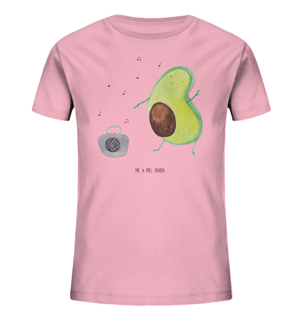Organic Kinder T-Shirt Avocado Tanzen Kinder T-Shirt, Kinder T-Shirt Jungen, Kinder T-Shirt Mädchen, Gesund, Avocado, Veggie, Vegan