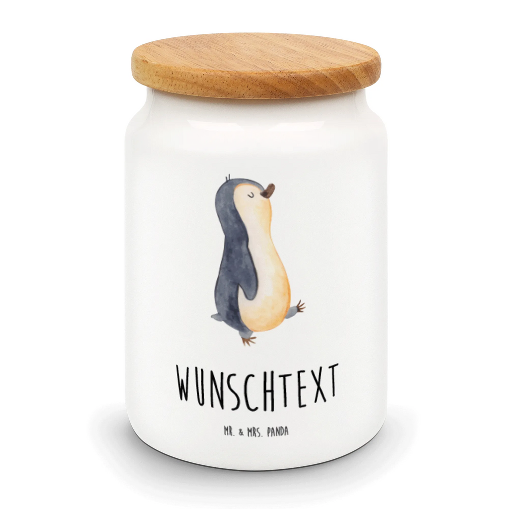 Personalized Storage Jar Penguin march personalized cookie jar, monogrammed food storage, personalized storage jar, custom treat canister, personalized cookie tin, engraved kitchen jar, custom pantry container, personalized storage container, personalized canister, personalized treat jar, personalized ceramic jar, Penguin, North Pole, Winter, Penguins, penguin, family, late riser, brother, sister, early riser, penguins