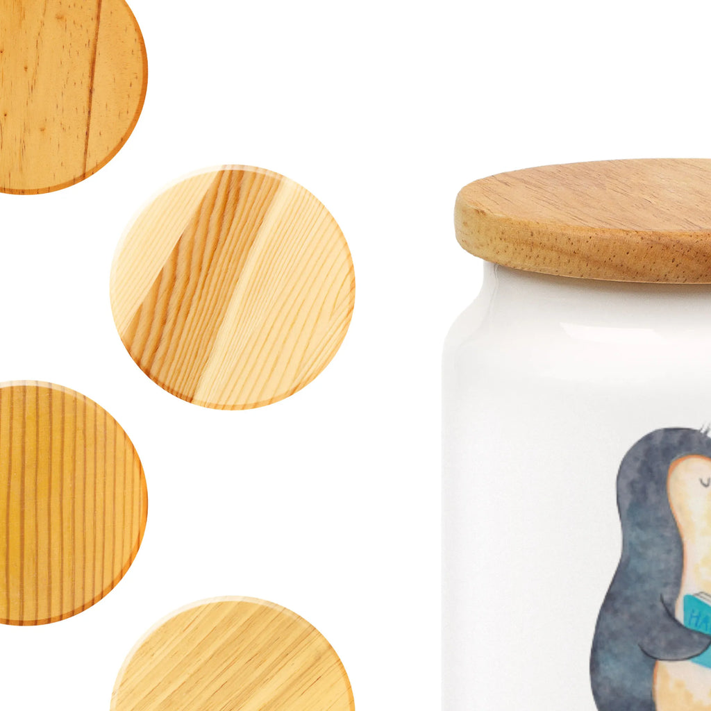 Spersonalizowany pojemnik na zapasy pingwin książka Pinguin