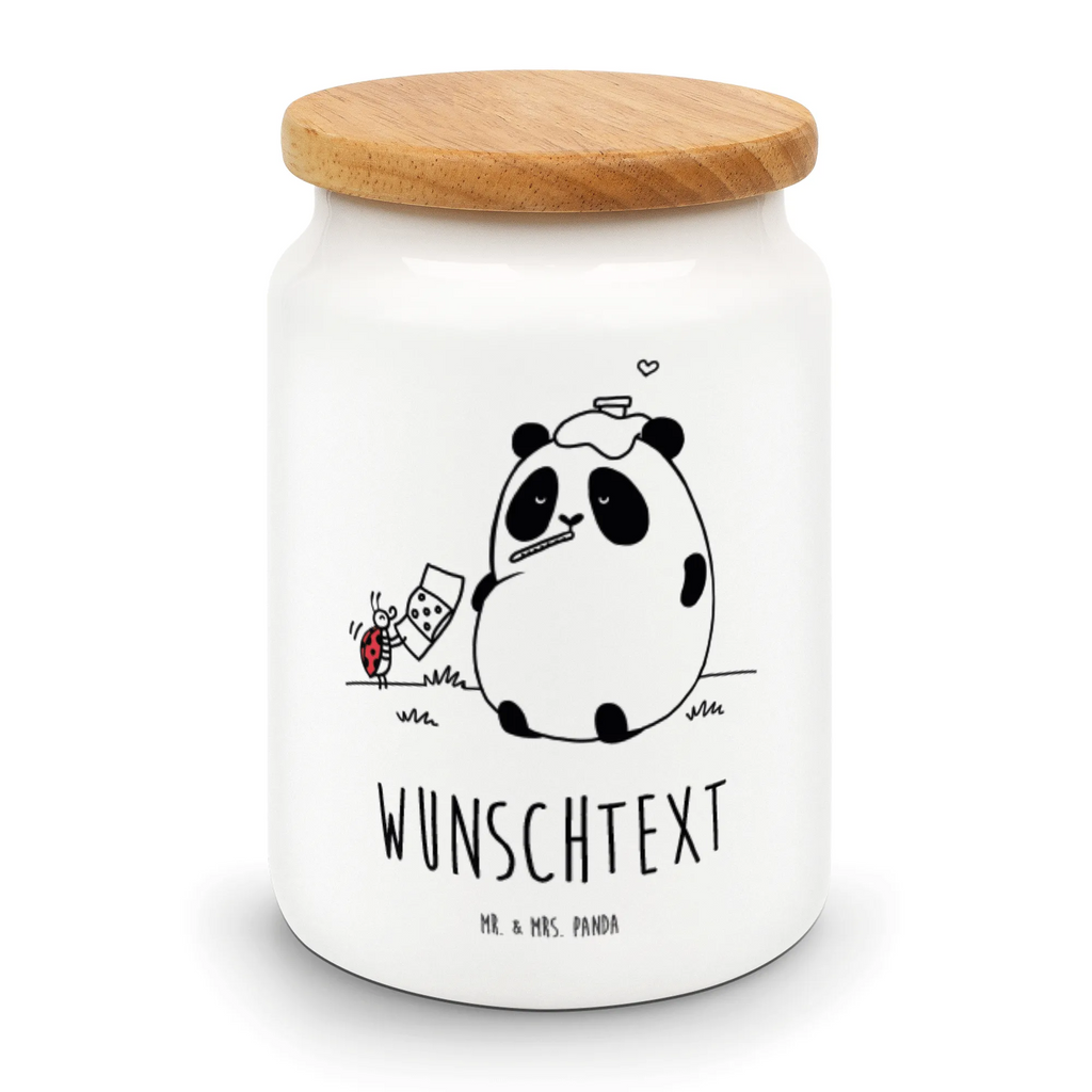Personalized Storage Jar Panda Get well soon personalized cookie jar, personalized cookie tin, engraved kitchen jar, personalized storage jar, personalized ceramic jar, personalized canister, personalized storage container, personalized treat jar, custom pantry container, monogrammed food storage, custom treat canister