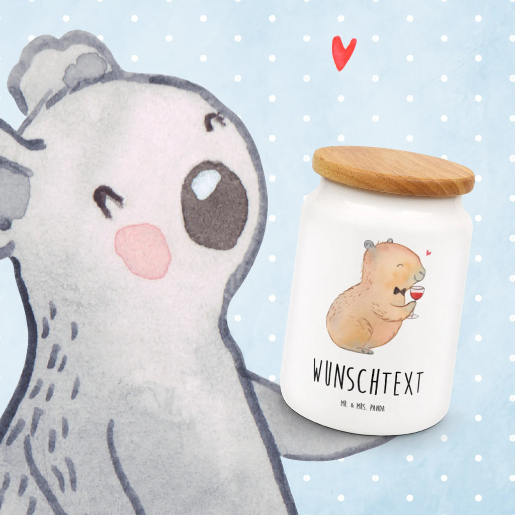 Personalized Storage Jar Capybara wine personalized ceramic jar, personalized cookie tin, personalized storage container, personalized canister, personalized storage jar, personalized cookie jar, custom treat canister, engraved kitchen jar, monogrammed food storage, custom pantry container, personalized treat jar, small animals, cute, funny, cute animal motives, hand drawn, small world, funny sayings, good mood, happy, gifts, gift ideas, special gifts, animal lover, card