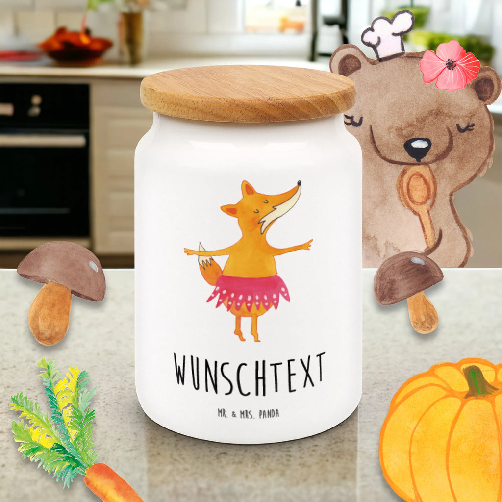 Personalized Storage Jar Fox ballerina custom treat canister, personalized canister, personalized cookie jar, engraved kitchen jar, personalized ceramic jar, monogrammed food storage, personalized cookie tin, personalized storage jar, personalized treat jar, custom pantry container, personalized storage container, fox, foxes, forest wildlife, clever as a fox, animal lover, party, ballerina, fox saying, invitation, birthday, dancer, vixen, dancing, ballet