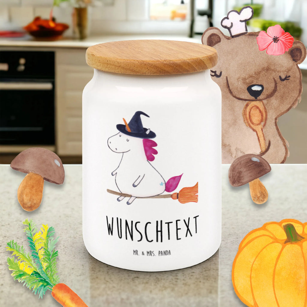 Spersonalizowany pojemnik na zapasy jednorożec Czarownica Jednorożec, jednorożce, dekoracje jednorożca, jednorożec