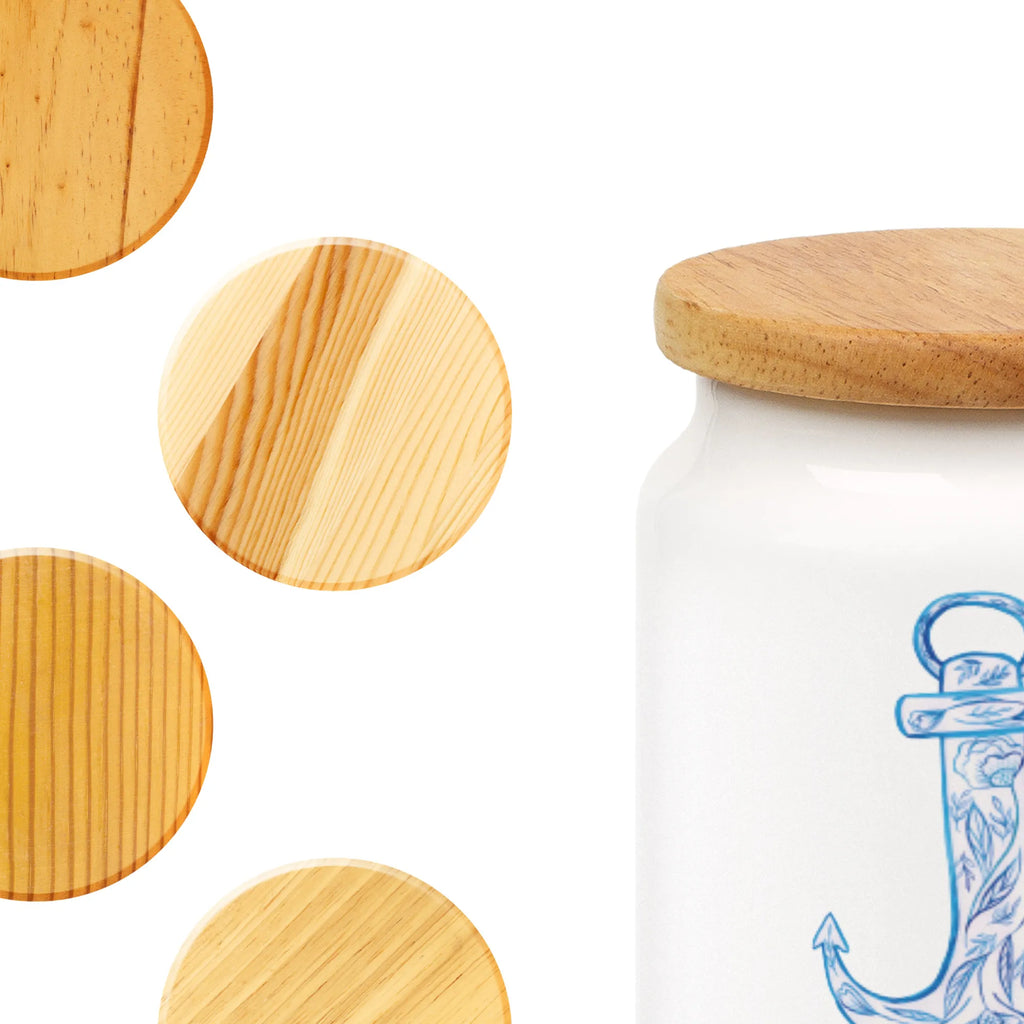 Personalized Storage Jar anchor Blue personalized canister, custom pantry container, personalized ceramic jar, personalized storage container, custom treat canister, personalized cookie jar, personalized cookie tin, monogrammed food storage, engraved kitchen jar, personalized storage jar, personalized treat jar, small animals, cute, funny, cute animal motives, hand drawn, small world, funny sayings, good mood, happy, gifts, gift ideas, special gifts, animal lover, card