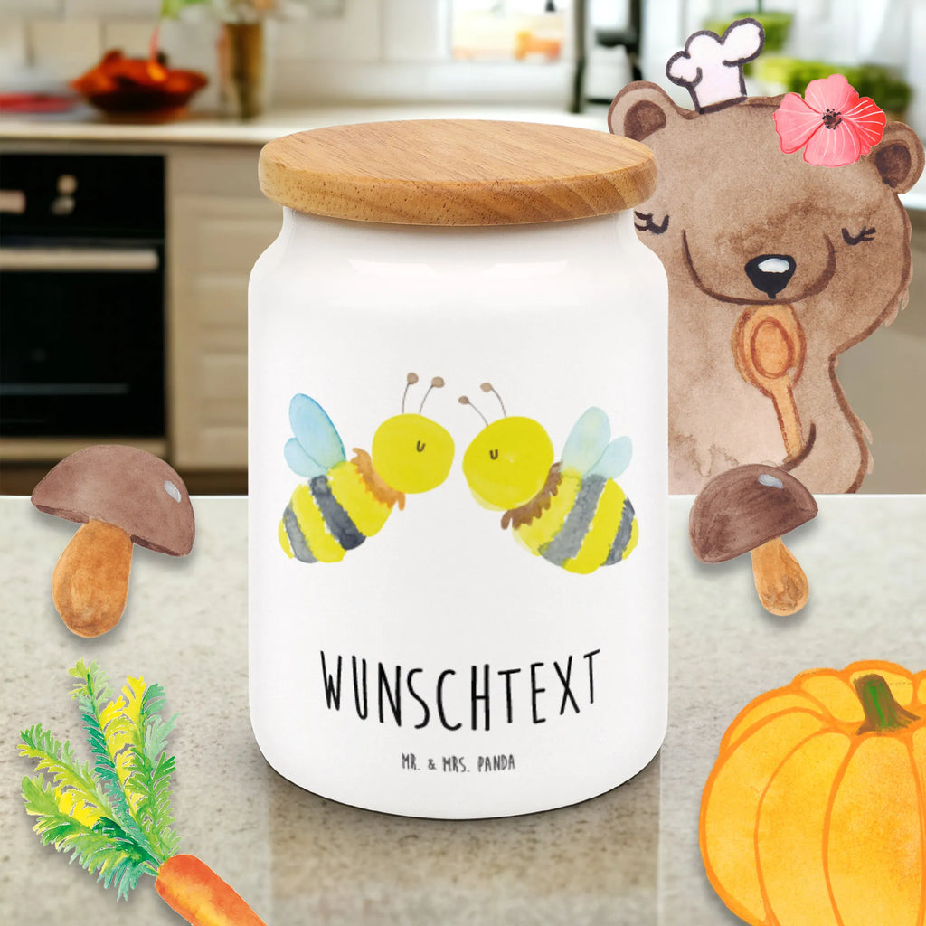 Personalized Storage Jar bee Love personalized treat jar, personalized cookie tin, personalized ceramic jar, personalized storage container, personalized canister, monogrammed food storage, custom pantry container, engraved kitchen jar, personalized storage jar, custom treat canister, personalized cookie jar, Bee, wasp, bumblebee