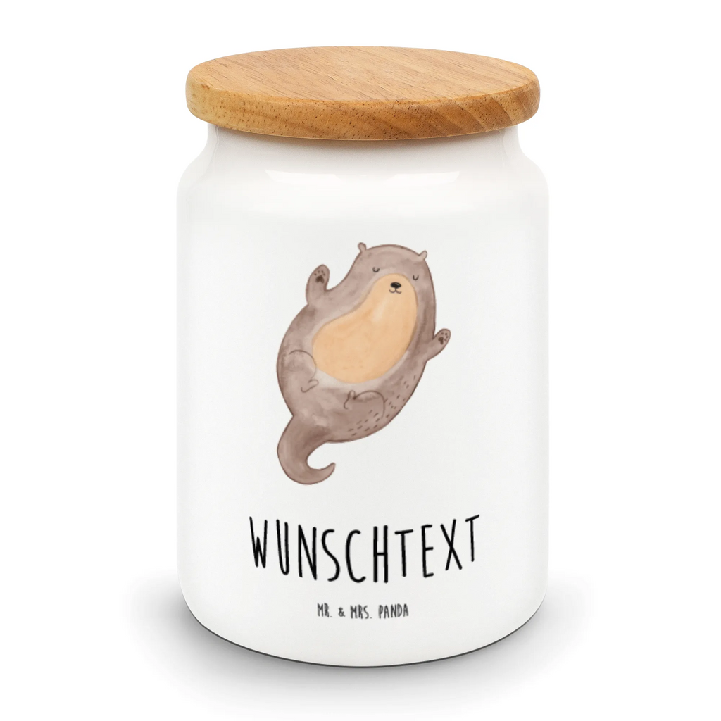 Spersonalizowany pojemnik na zapasy wydra Przytulić Kuna, wydra, morska wydra