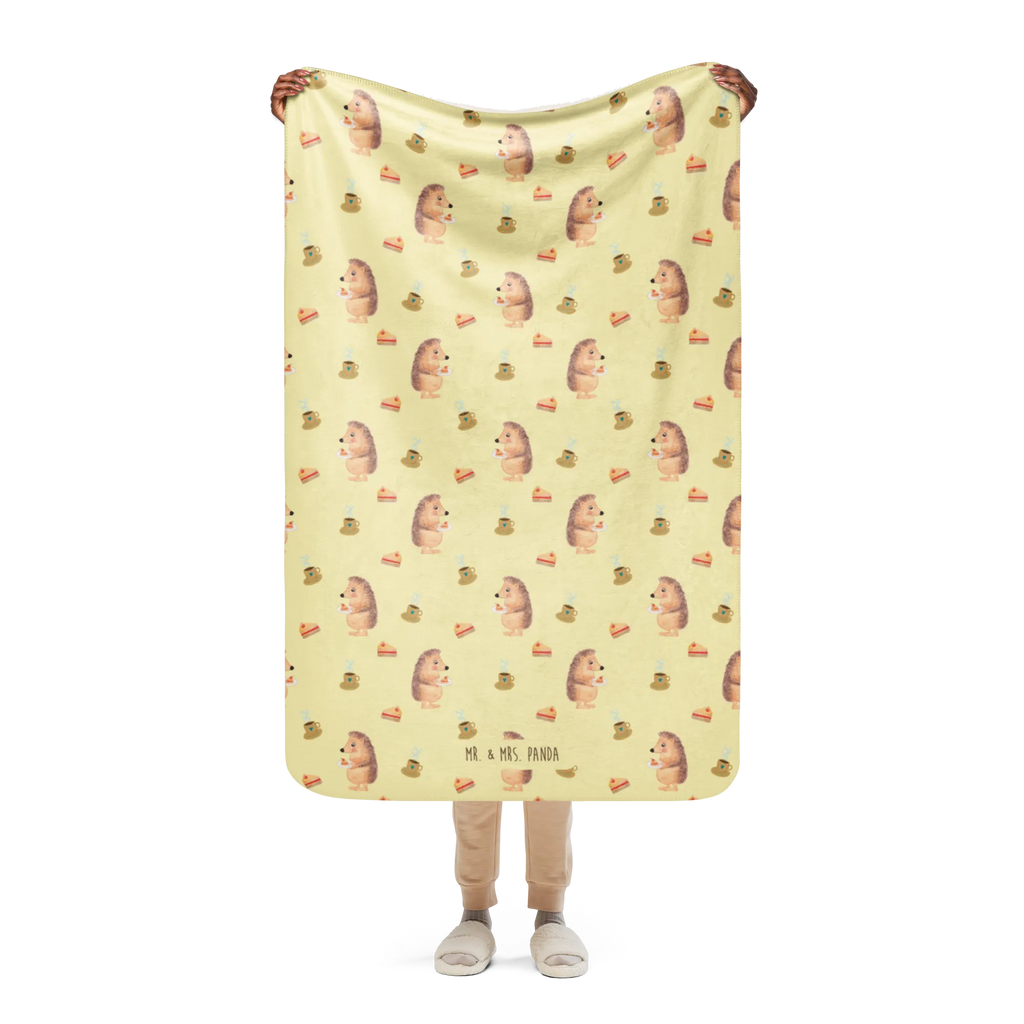 Sherpa Kuscheldecke Igel Kuchenstück Muster Lustige Sprüche, Tiere, Tiermotive, Gute Laune, Kuchen, Geburtstagskuchen, Essen Spruch, Torte, Kuchen Backen, Backen Geschenk, Einladung Party, Igel