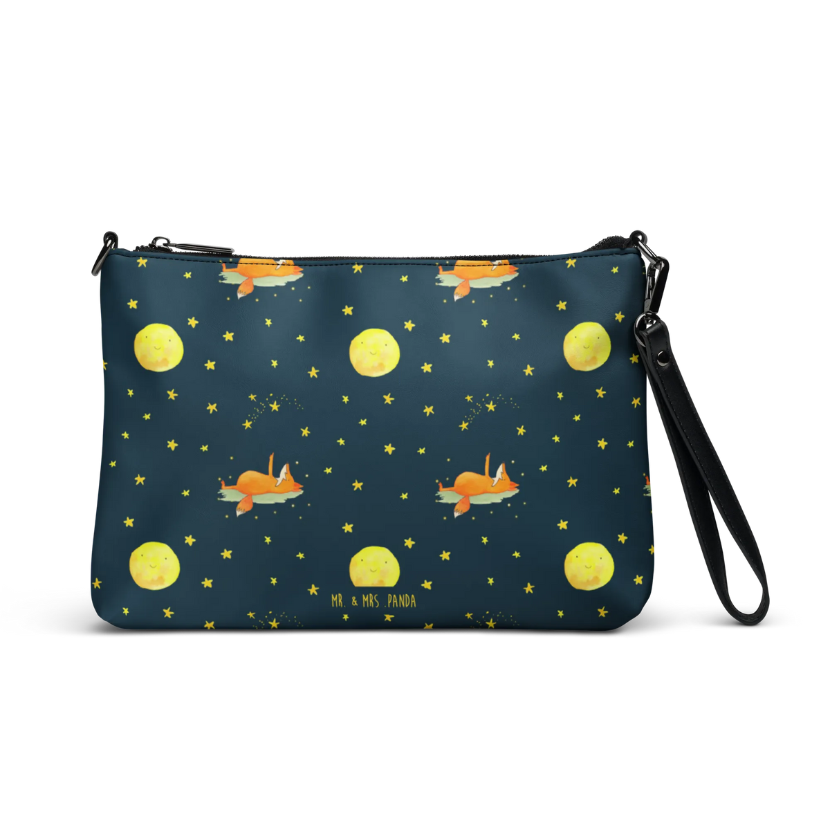 Handbag Fox Stars crossbody bag, purse, designer handbag, clutch, messenger bag, leather handbag, fashion bags, tote bag, shoulder bag, satchel, handbag, women's handbags, fox, foxes, forest wildlife, clever as a fox, animal lover, words of consolation, Saying beautiful, Fox, Romance, Saying positive, Always Look on the Bright Side of Life