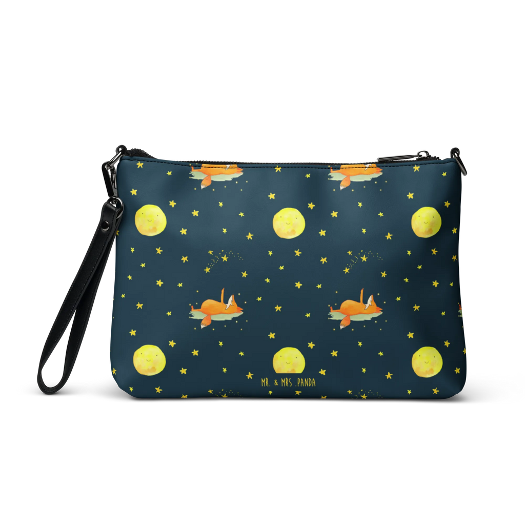 Handbag Fox Stars crossbody bag, purse, designer handbag, clutch, messenger bag, leather handbag, fashion bags, tote bag, shoulder bag, satchel, handbag, women's handbags, fox, foxes, forest wildlife, clever as a fox, animal lover, words of consolation, Saying beautiful, Fox, Romance, Saying positive, Always Look on the Bright Side of Life