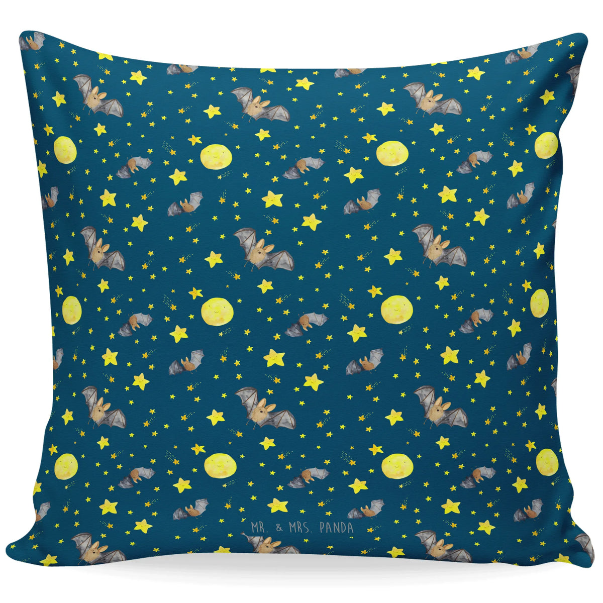 Cushion bat wing 40 x 40, 40x40, pad, cushion, bed, sofa, pillow case, bedroom, fluffy, Pillow, pillows, soft, settee, couch, small animals, cute, funny, cute animal motives, hand drawn, small world, funny sayings, good mood, happy, gifts, gift ideas, special gifts, animal lover, card