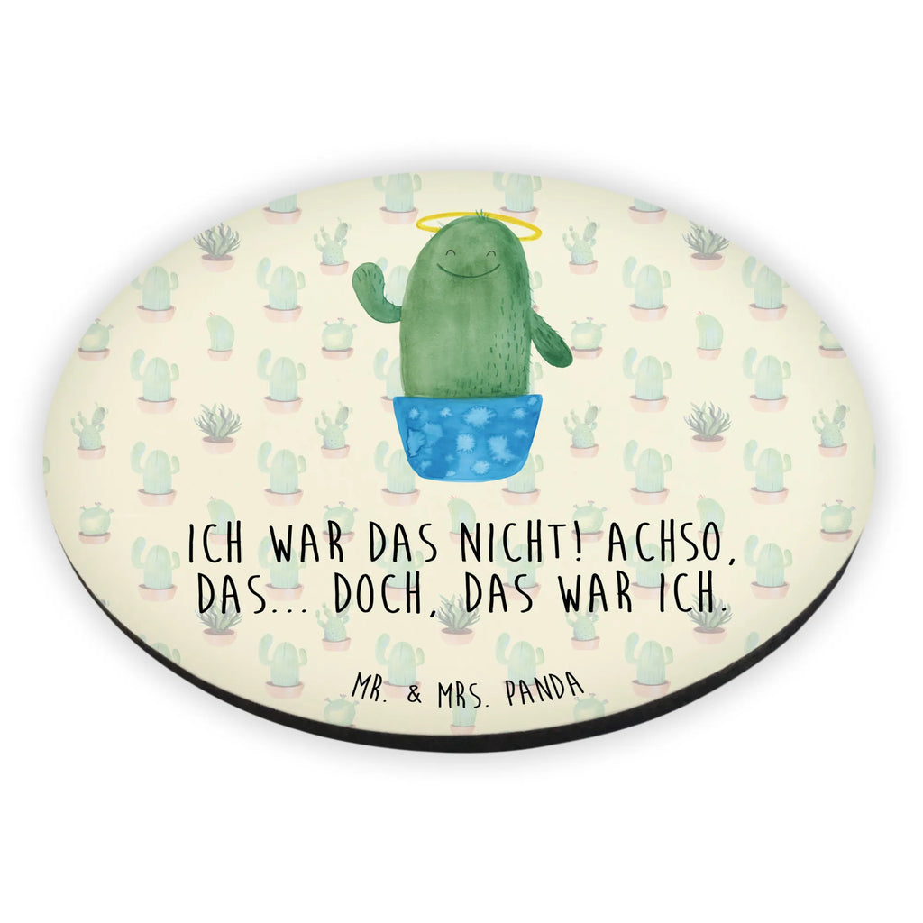 Okrągły magnes Kaktus Święty Kühlschrankmagnet, Whiteboard Magnet, Motivmagnete, Dekomagnet, Souvenir Magnet, Kühlschrank Dekoration, Notiz Magnet, Pinnwandmagnet, Kaktus, Kakteen, Freundin, Familie, lustig, frech, Bruder, Schwester, Kind, Eltern, Heiligenschein, Schwestern