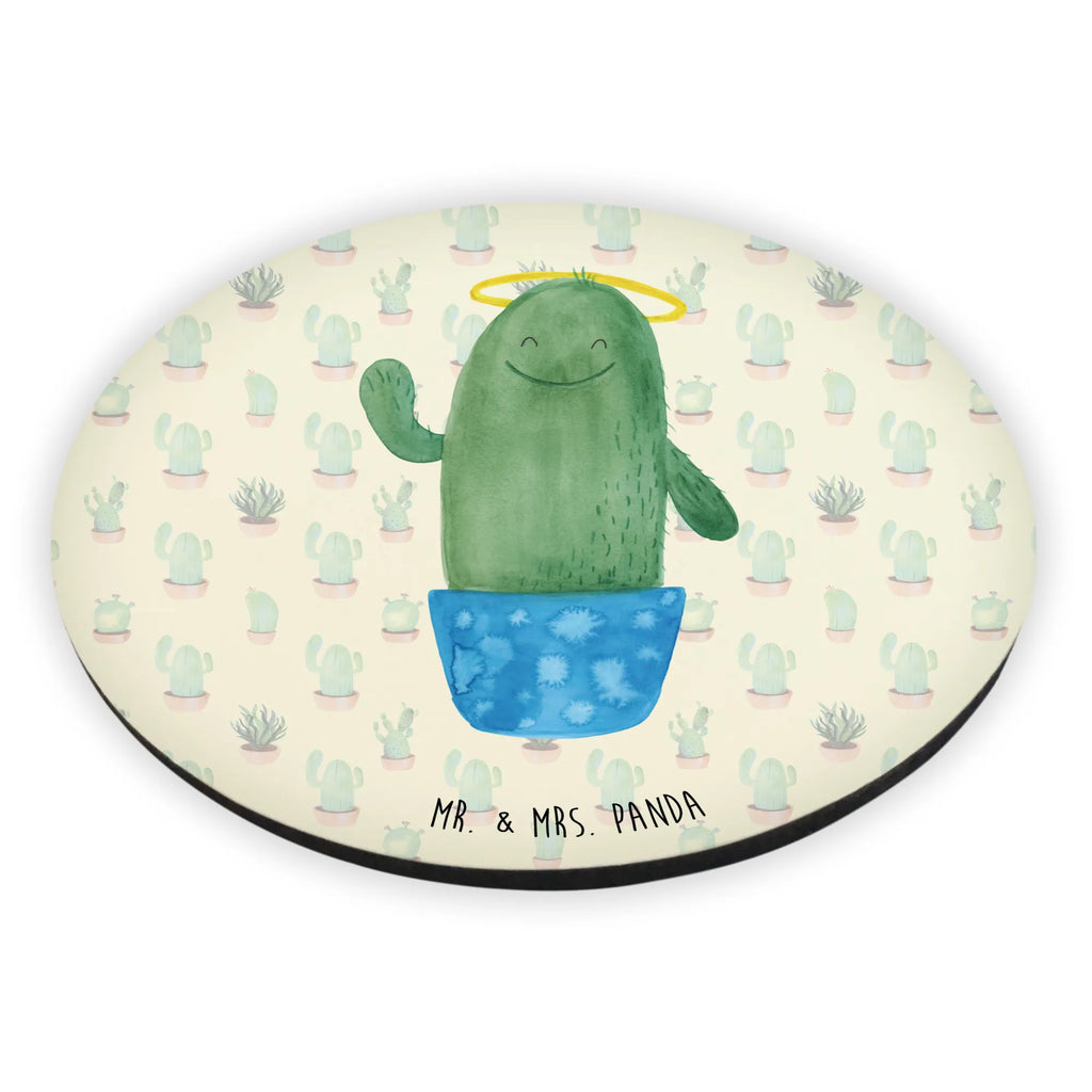 Okrągły magnes Kaktus Święty Kühlschrankmagnet, Whiteboard Magnet, Motivmagnete, Dekomagnet, Souvenir Magnet, Kühlschrank Dekoration, Notiz Magnet, Pinnwandmagnet, Kaktus, Kakteen, Freundin, Familie, lustig, frech, Bruder, Schwester, Kind, Eltern, Heiligenschein, Schwestern