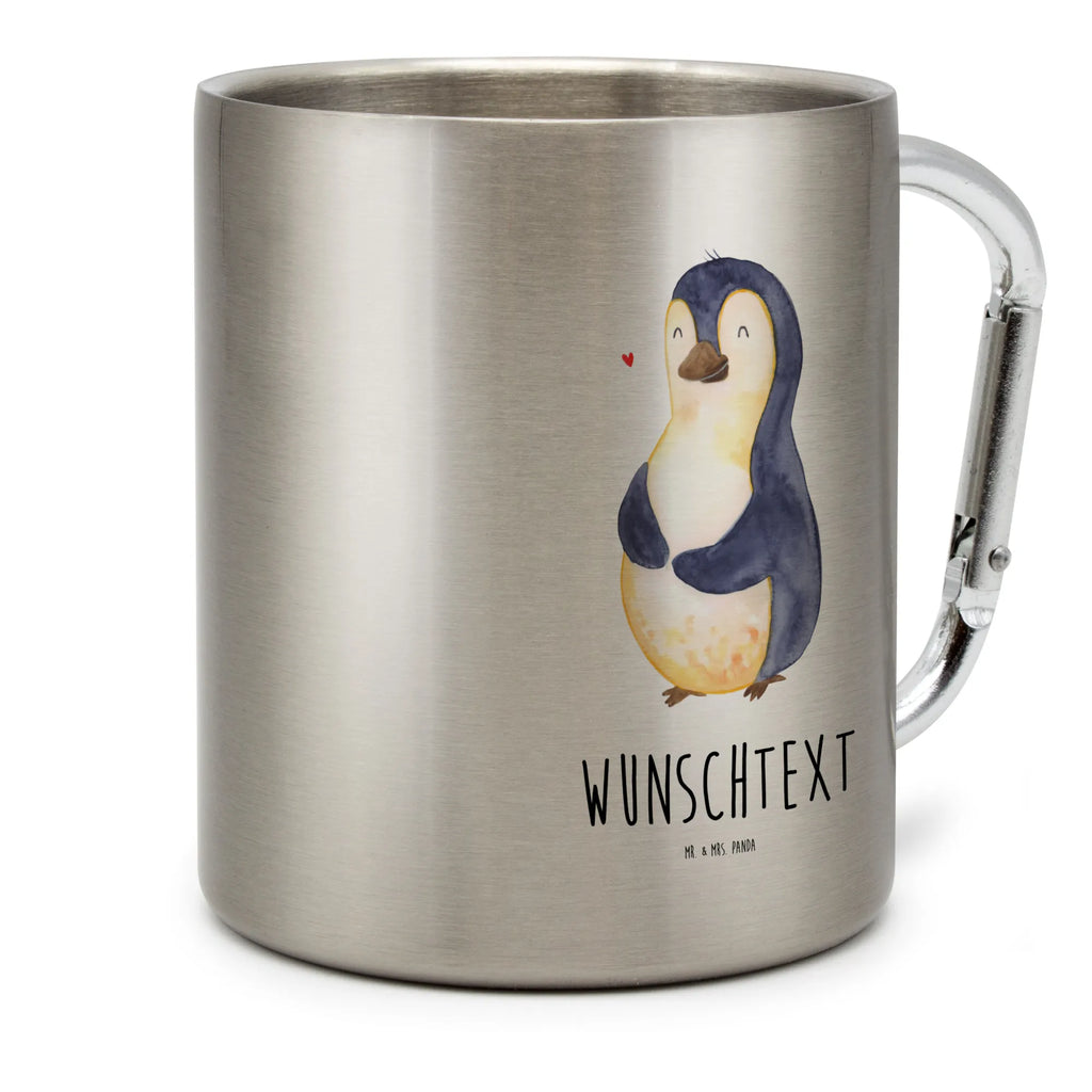 Personalized Stainless Steel Mug Penguin diet Penguin, North Pole, Winter, Penguins, self-respect, body love, penguins, penguin, self-love, losing weight, diet, motivation, weight