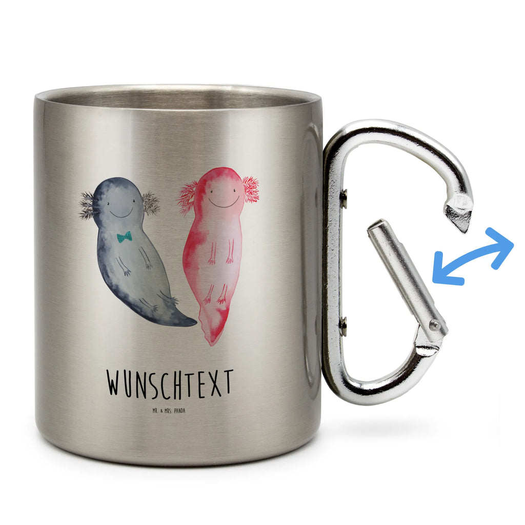 Spersonalizowany kubek ze stali nierdzewnej Axolotl Przyjaciółka Axolotl, Molch