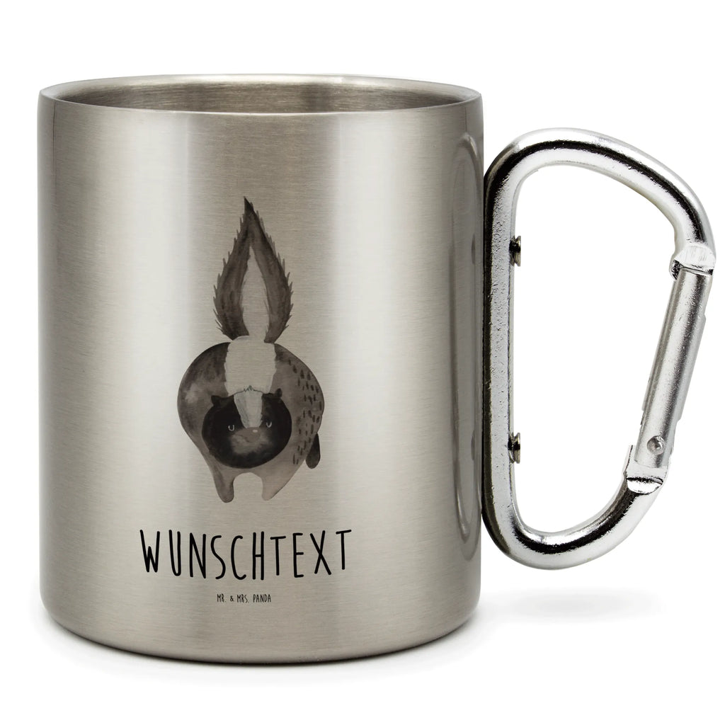 Spersonalizowany kubek ze stali nierdzewnej skunks atak Stinktier, Skunk