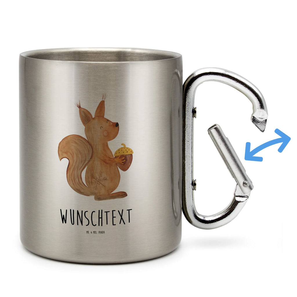 Personalized Stainless Steel Mug Squirrel Christmas Winter, Christmas, Christmas time, snow, Merry Christmas, New Year, Christmas Greeting, Happy New Year, Xmas, Christmas Theme, Bird