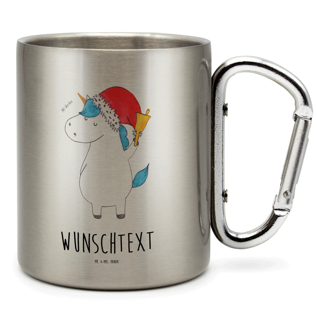 Spersonalizowany kubek ze stali nierdzewnej Jednorożec Mikołaj Jednorożec, jednorożce, dekoracje jednorożca, jednorożec