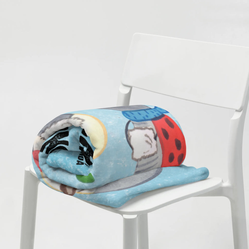 Blanket Smörle Wintertime throw blanket, cozy blanket, Sherpa blanket, plush blanket, snuggle blanket, warm blanket, sofa throw, fleece blanket, Winter, Christmas, Christmas time, snow