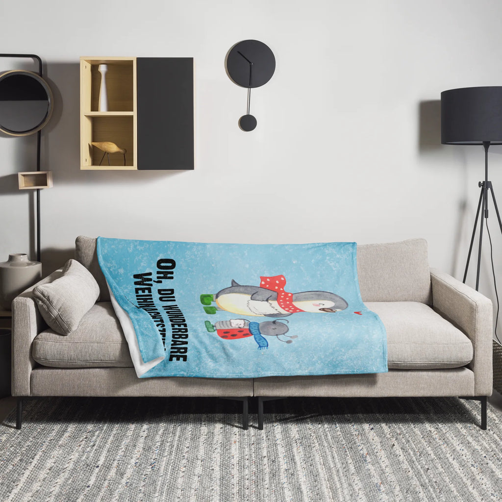 Blanket Smörle Wintertime throw blanket, cozy blanket, Sherpa blanket, plush blanket, snuggle blanket, warm blanket, sofa throw, fleece blanket, Winter, Christmas, Christmas time, snow