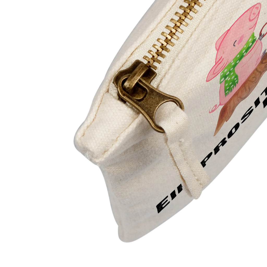 torebka na makijaż Ciepły prosiaczek Impreza Schlampermäppchen, Federmappe, Kulturtasche, Schminkbeutel, pencil case, toiletry bag, Waschbeutel, Waschtasche, utensilientasche, Kulturbeutel, Stiftemäppchen, Schminktäschchen, aufbewahrungstasche, Kosmetikbeutel, pinsel tasche, Schminktasche, Mäppchen, Etui, beauty case, aufbewahrungsbeutel, Kosmetiktasche, kosmetiktäschchen, beauty tasche, Weihnachten, Winter, Weihnachtsdeko, Nikolaus, Advent, Heiligabend, Wintermotiv, Schwein, Bär, Alles Gute, Weihnachtszeit, Prost