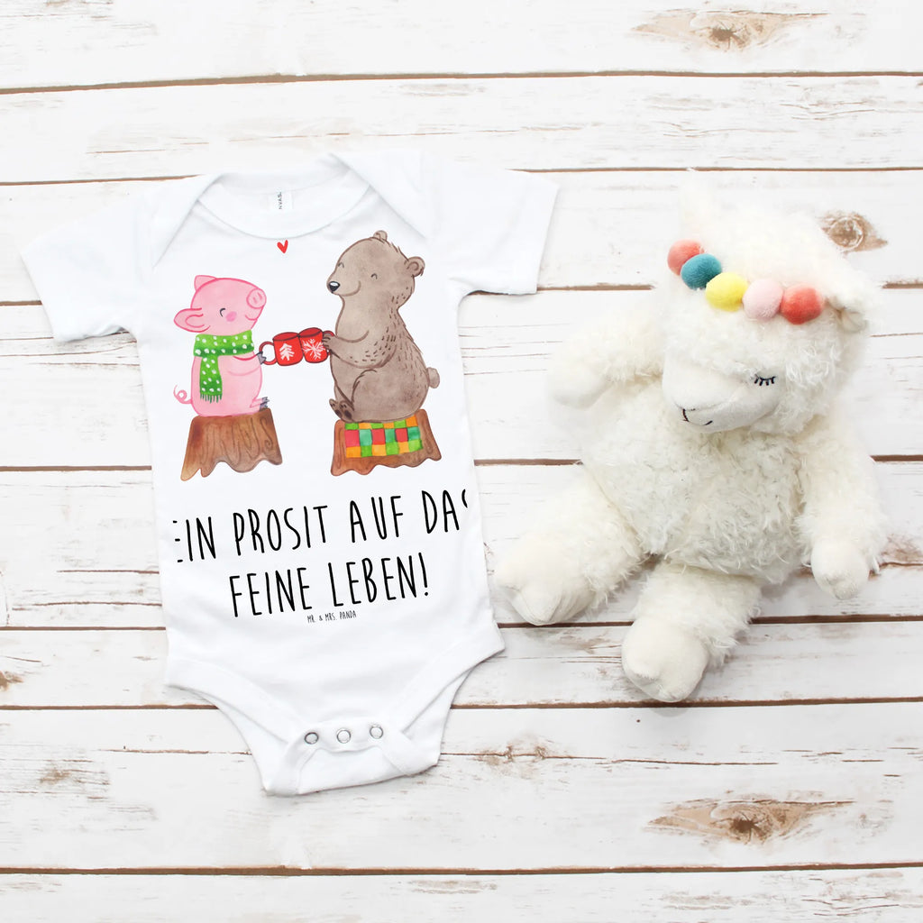 Baby Body Glühschwein Sause Baby-Strampler, Baby-Romper, Baby-Overall, Babystrampler, Wickelbody, Babykleidung, Baby Erstausstattung, Kurzarm-Strampler, Strampler, Baby-Kleidung, Baby-Body, Winter, Weihnachten, Weihnachtsdeko, Nikolaus, Advent, Heiligabend, Wintermotiv, Alles Gute, Bär, Prost, Schwein, Weihnachtszeit