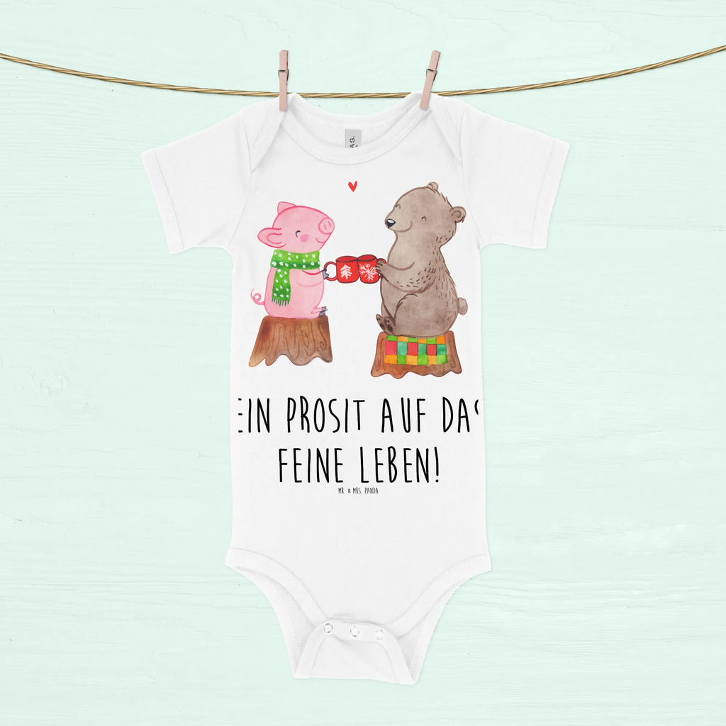 Baby Body Glühschwein Sause Baby-Strampler, Baby-Romper, Baby-Overall, Babystrampler, Wickelbody, Babykleidung, Baby Erstausstattung, Kurzarm-Strampler, Strampler, Baby-Kleidung, Baby-Body, Winter, Weihnachten, Weihnachtsdeko, Nikolaus, Advent, Heiligabend, Wintermotiv, Alles Gute, Bär, Prost, Schwein, Weihnachtszeit