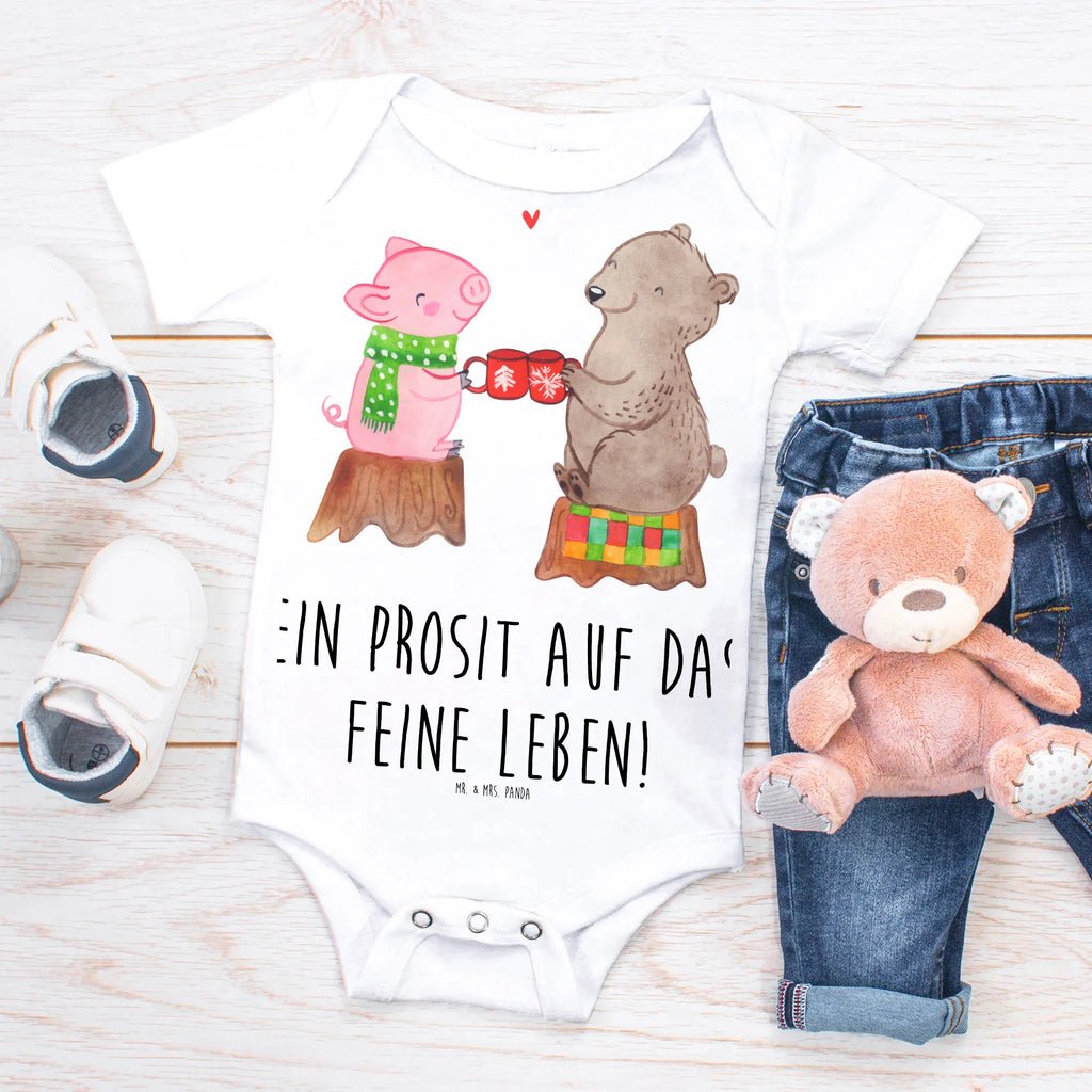 Baby Body Glühschwein Sause Baby-Strampler, Baby-Romper, Baby-Overall, Babystrampler, Wickelbody, Babykleidung, Baby Erstausstattung, Kurzarm-Strampler, Strampler, Baby-Kleidung, Baby-Body, Winter, Weihnachten, Weihnachtsdeko, Nikolaus, Advent, Heiligabend, Wintermotiv, Alles Gute, Bär, Prost, Schwein, Weihnachtszeit
