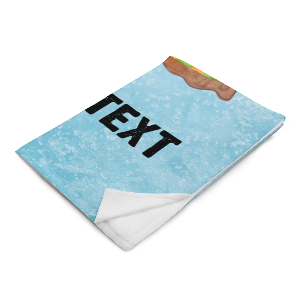 Baby blanket with name Glowing Pig Bash Winter, Christmas, Christmas time, snow