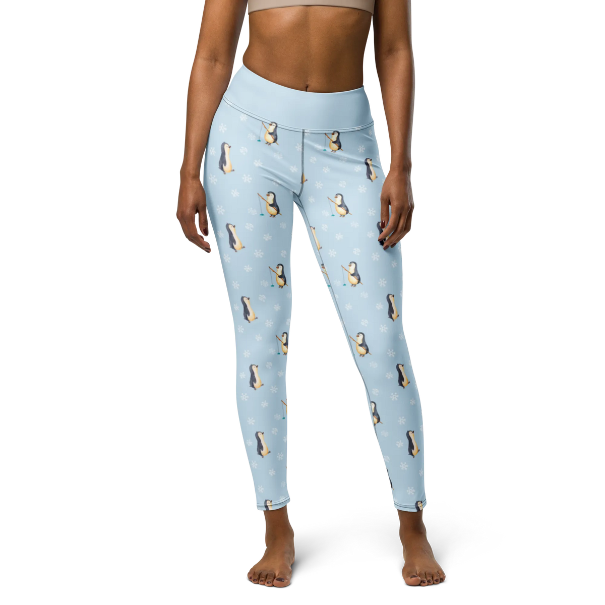 Yoga Pants Penguin march North Pole, Penguins, early riser, penguins, late riser